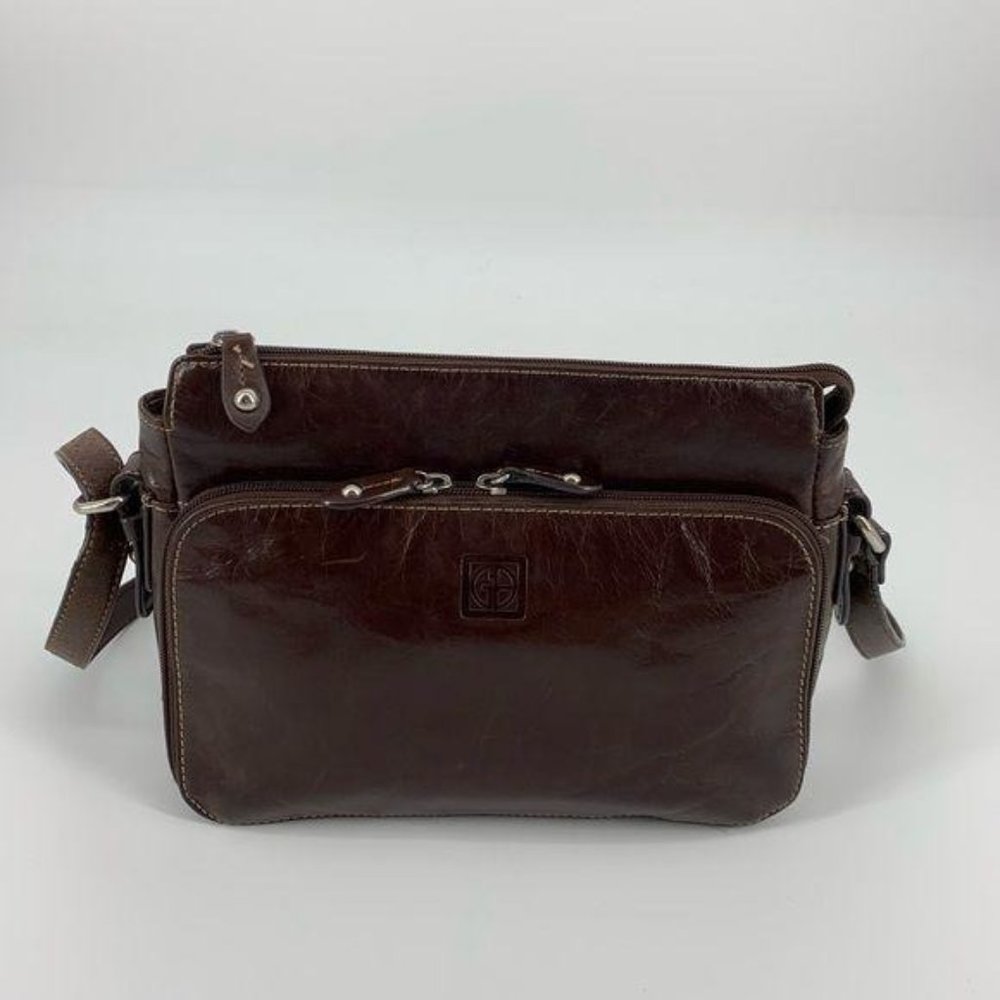 Giani Bernini Brown Shoulder Bag